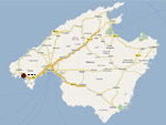 Paguera map
