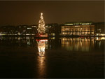 Hamburg bij nacht